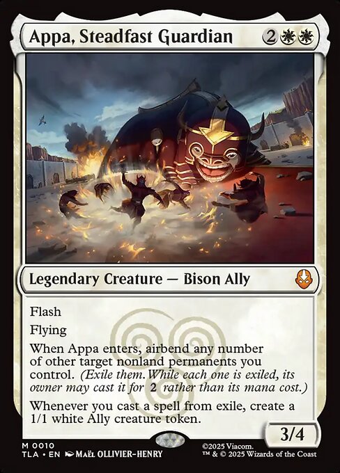 Monk // Food - 10 Token - MTG: Avatar The Last Airbender (TLA)