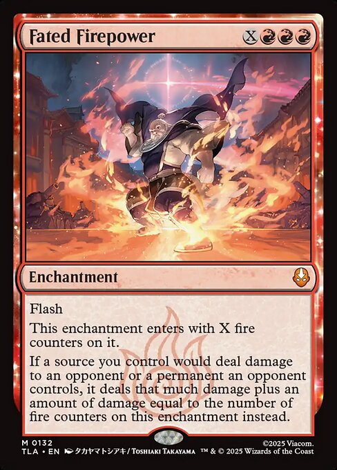 Fated Firepower - 132 Foil - MTG: Avatar The Last Airbender (TLA)