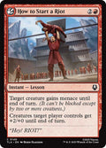 How to Start a Riot - 140 Foil - MTG: Avatar The Last Airbender (TLA)