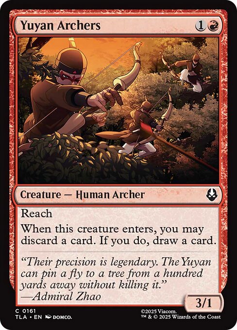 Yuyan Archers - 161 - MTG: Avatar The Last Airbender (TLA)