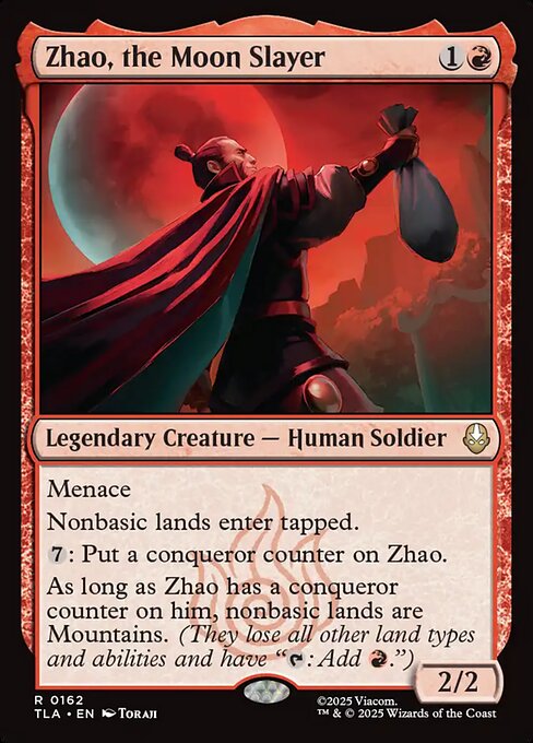 Zhao, the Moon Slayer - 162 - MTG: Avatar The Last Airbender (TLA)