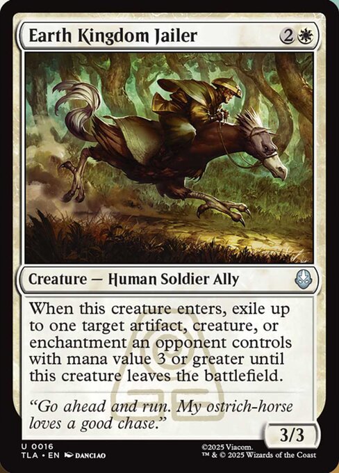 Earth Kingdom Jailer - 16 Foil - MTG: Avatar The Last Airbender (TLA)