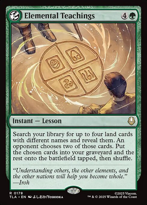 Elemental Teachings - 178 Foil - MTG: Avatar The Last Airbender (TLA)