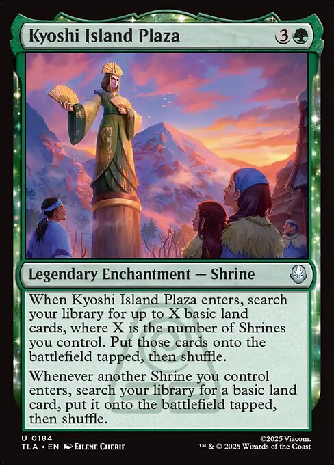 Kyoshi Island Plaza - 184 Foil - MTG: Avatar The Last Airbender (TLA)