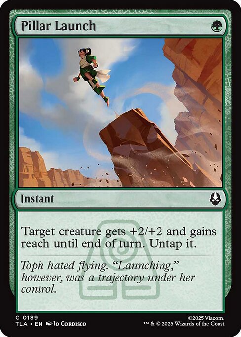 Pillar Launch - 189 Foil - MTG: Avatar The Last Airbender (TLA)