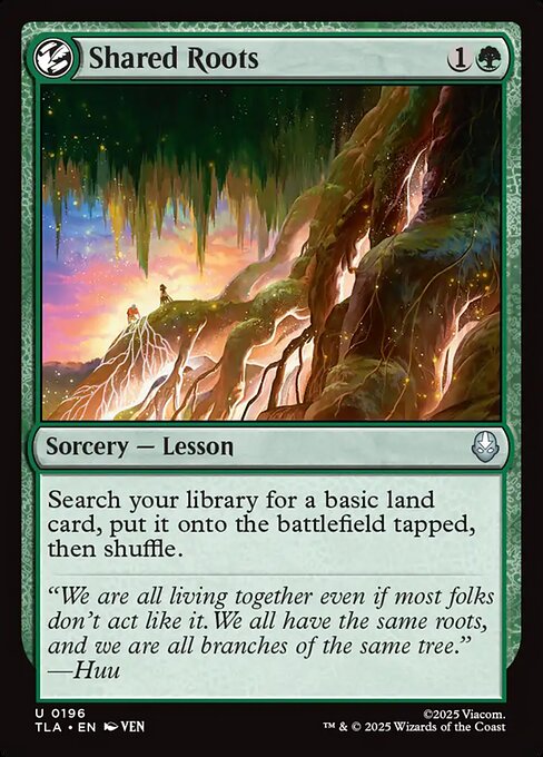 Shared Roots - 196 Foil - MTG: Avatar The Last Airbender (TLA)