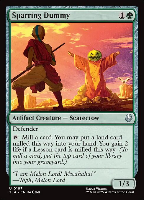 Sparring Dummy - 197 - MTG: Avatar The Last Airbender (TLA)