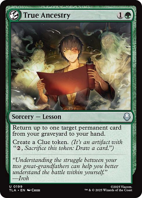 True Ancestry - 199 - MTG: Avatar The Last Airbender (TLA)
