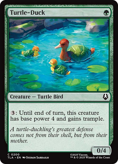 Turtle-Duck - 200 Foil - MTG: Avatar The Last Airbender (TLA)