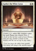Gather the White Lotus - 20 Foil - MTG: Avatar The Last Airbender (TLA)