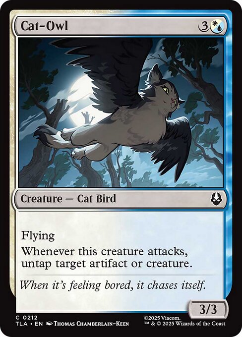 Cat-Owl - 212 Foil - MTG: Avatar The Last Airbender (TLA)