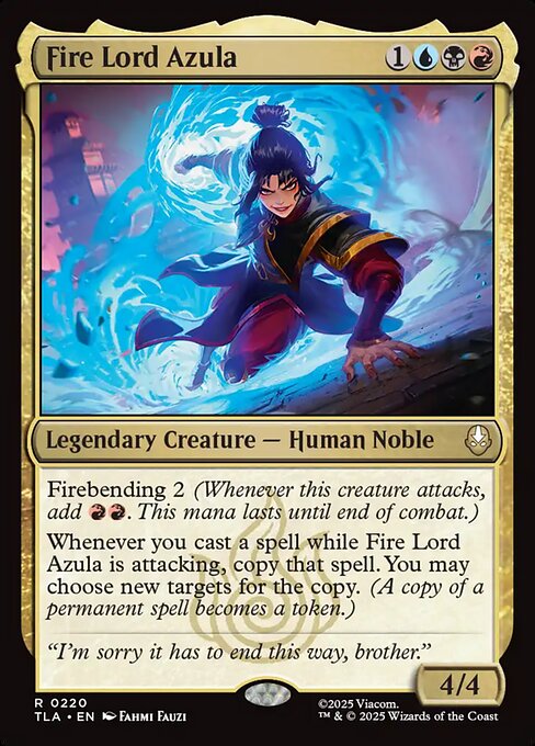 Fire Lord Azula - 220 Foil - MTG: Avatar The Last Airbender (TLA)