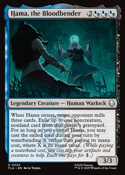 Hama, the Bloodbender - 224 - MTG: Avatar The Last Airbender (TLA)