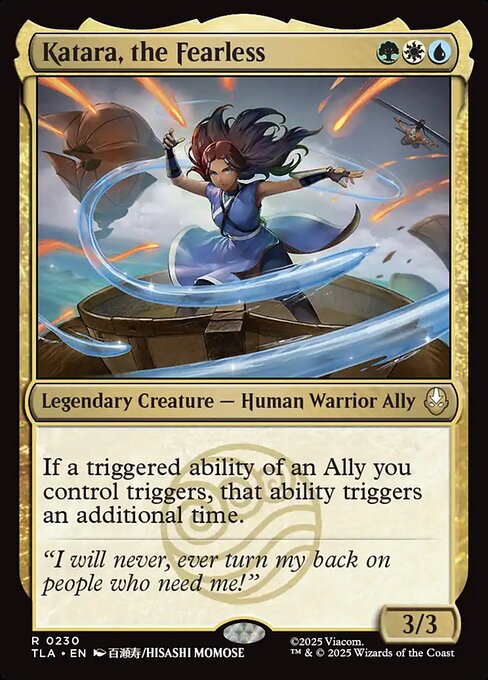 Katara, the Fearless - 230 - MTG: Avatar The Last Airbender (TLA)