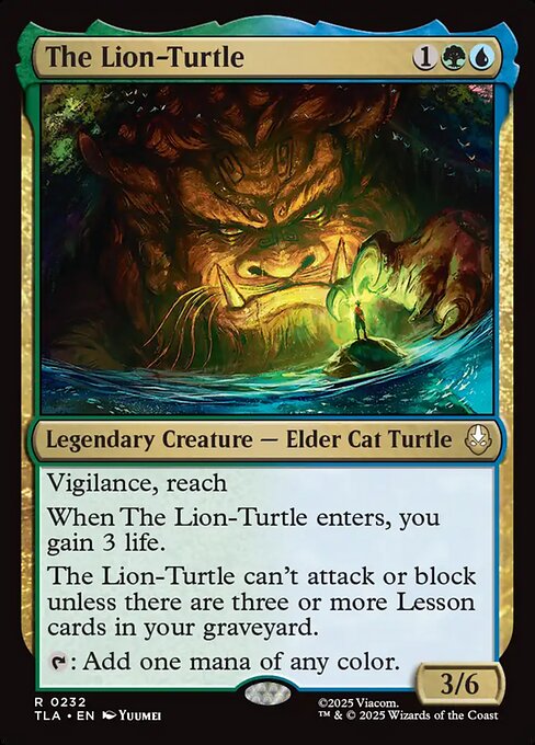 The Lion-Turtle - 232 Foil - MTG: Avatar The Last Airbender (TLA)