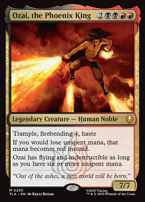 Ozai, the Phoenix King - 235 - MTG: Avatar The Last Airbender (TLA)