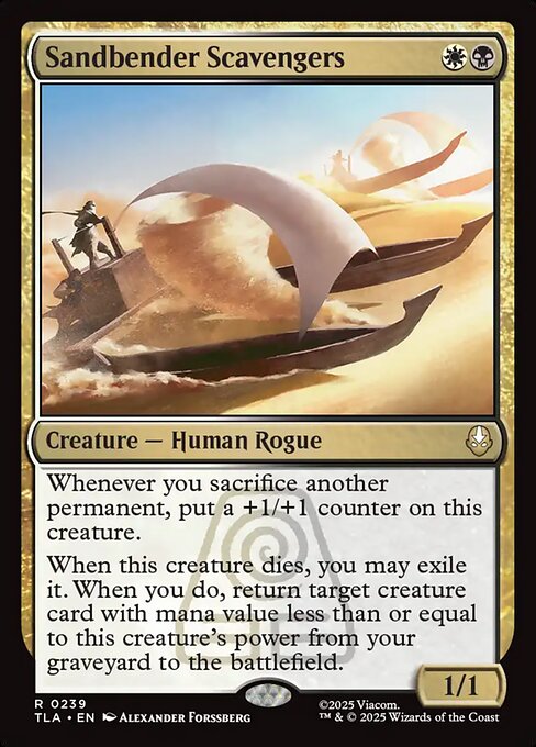Sandbender Scavengers - 239 Foil - MTG: Avatar The Last Airbender (TLA)