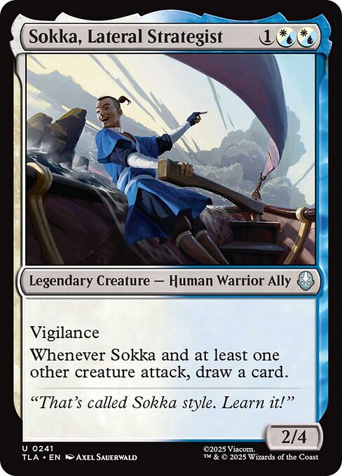 Sokka, Lateral Strategist - 241 Foil - MTG: Avatar The Last Airbender (TLA)