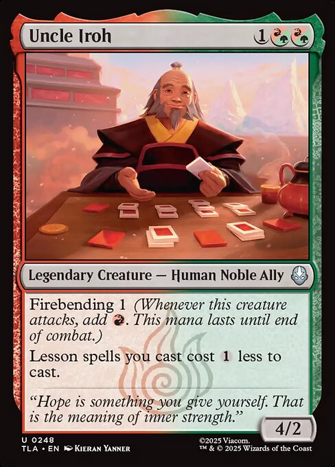 Uncle Iroh - 248 - MTG: Avatar The Last Airbender (TLA)