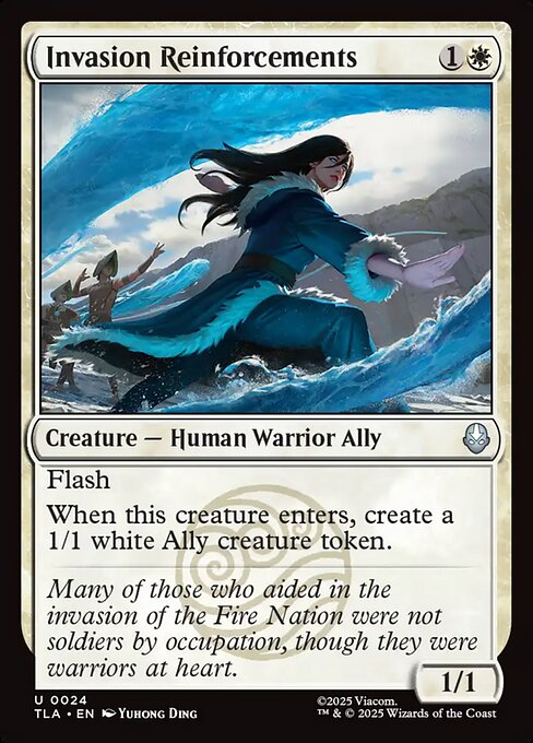 Invasion Reinforcements - 24 - MTG: Avatar The Last Airbender (TLA)