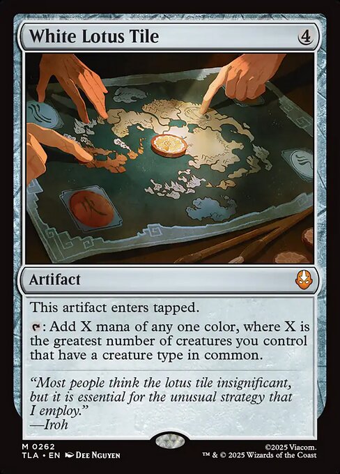 White Lotus Tile - 262 Foil - MTG: Avatar The Last Airbender (TLA)