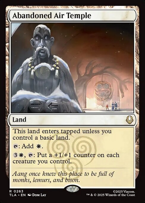 Abandoned Air Temple - 263 Foil - MTG: Avatar The Last Airbender (TLA)