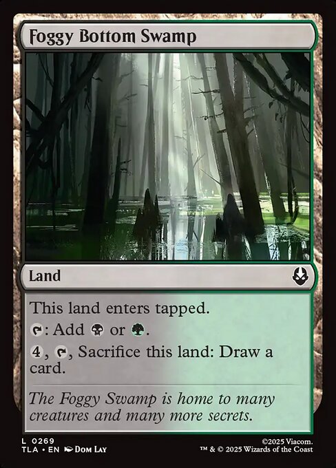 Foggy Bottom Swamp - 269 - MTG: Avatar The Last Airbender (TLA)