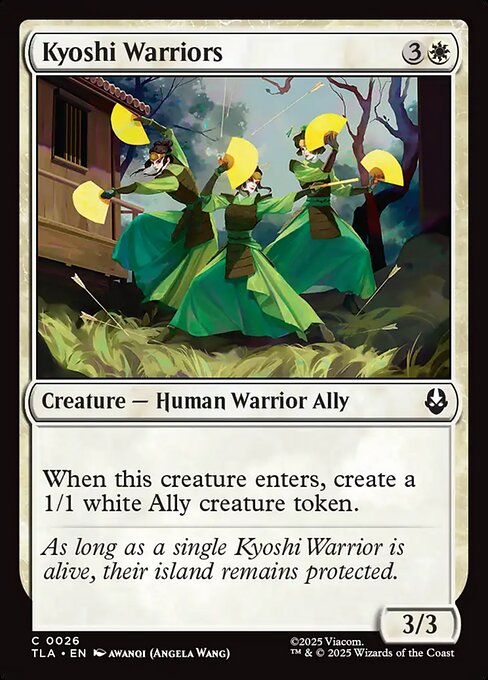 Kyoshi Warriors - 26 Foil - MTG: Avatar The Last Airbender (TLA)