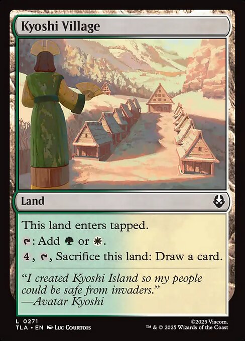 Kyoshi Village - 271 Foil - MTG: Avatar The Last Airbender (TLA)