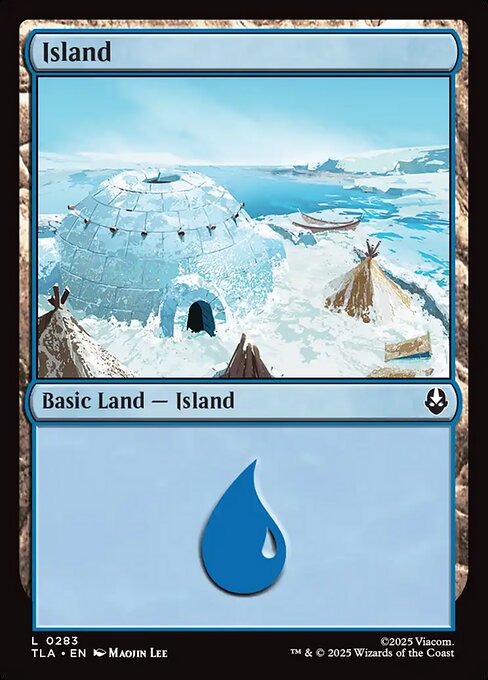 Island - 283 Foil - MTG: Avatar The Last Airbender (TLA)