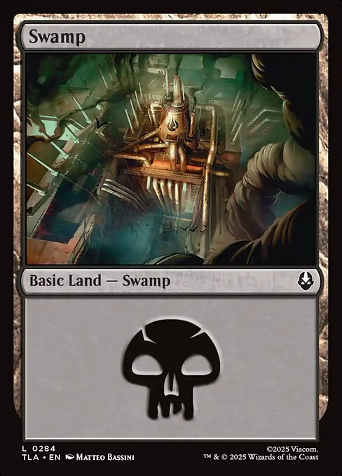 Swamp - 284 Foil - MTG: Avatar The Last Airbender (TLA)