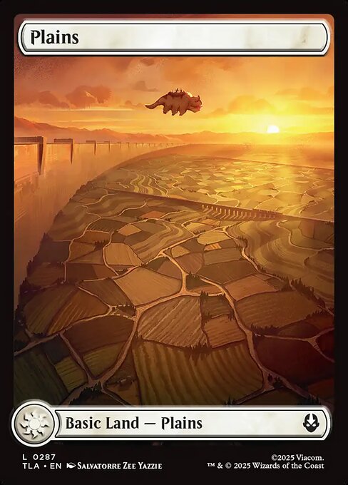 Plains - 287 Foil - MTG: Avatar The Last Airbender (TLA)