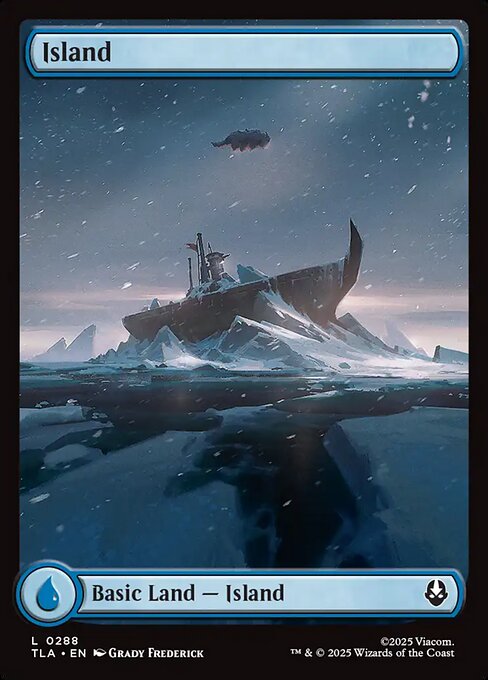 Island - 288 Foil - MTG: Avatar The Last Airbender (TLA)