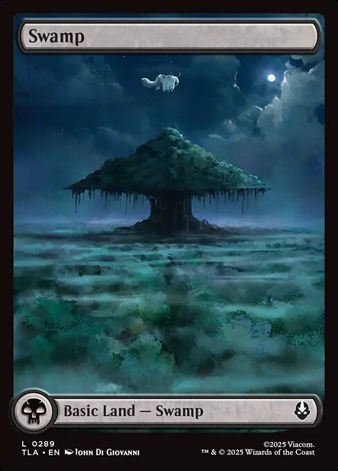 Swamp - 289 Foil - MTG: Avatar The Last Airbender (TLA)
