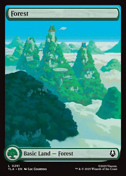 Forest - 291 Foil - MTG: Avatar The Last Airbender (TLA)
