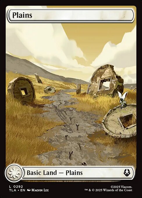 Plains - 292 Foil - MTG: Avatar The Last Airbender (TLA)