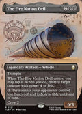 The Fire Nation Drill - 321 Borderless Foil - MTG: Avatar The Last Airbender (TLA)