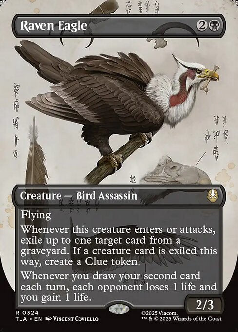 Raven Eagle - 324 Borderless - MTG: Avatar The Last Airbender (TLA)