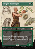 Diligent Zookeeper - 327 Borderless Foil - MTG: Avatar The Last Airbender (TLA)