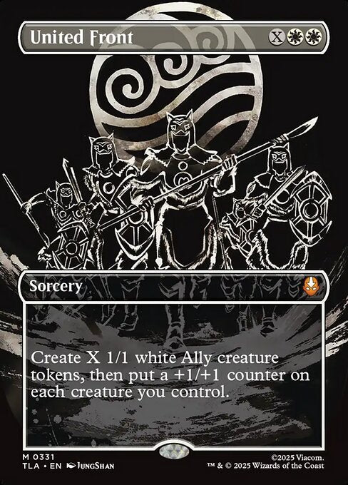United Front - 331 Borderless - MTG: Avatar The Last Airbender (TLA)