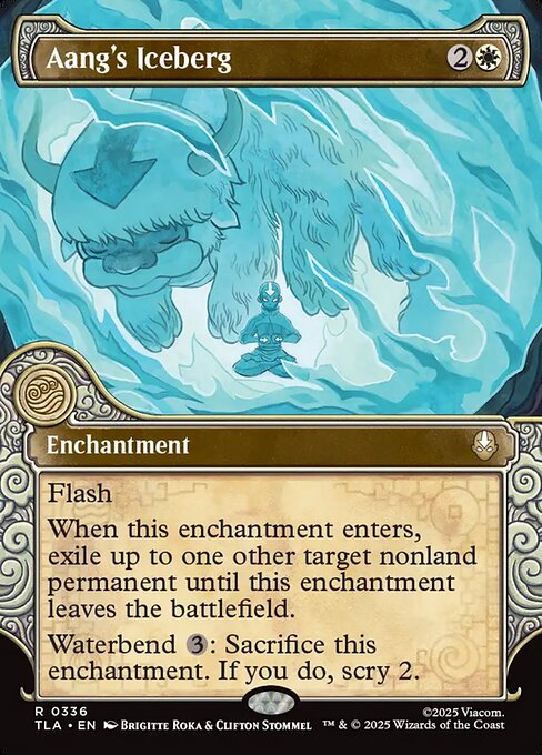 Aang's Iceberg - 336 Showcase Foil - MTG: Avatar The Last Airbender (TLA)