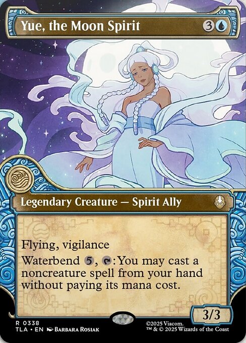 Yue, the Moon Spirit - 338 Showcase Foil - MTG: Avatar The Last Airbender (TLA)