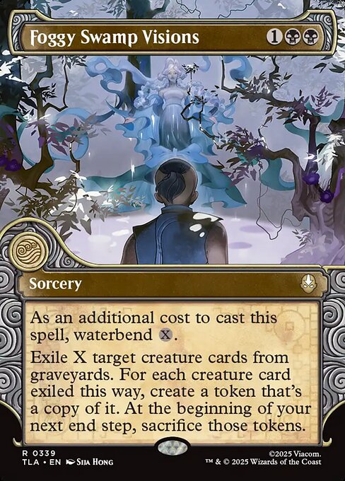 Foggy Swamp Visions - 339 Showcase Foil - MTG: Avatar The Last Airbender (TLA)