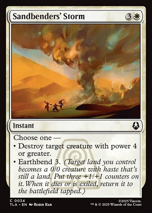 Sandbenders' Storm - 34 - MTG: Avatar The Last Airbender (TLA)