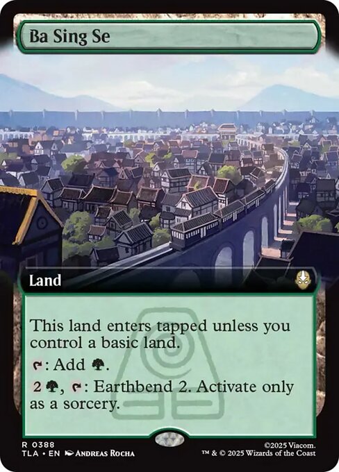 Ba Sing Se - 388 Extended Art - MTG: Avatar The Last Airbender (TLA)
