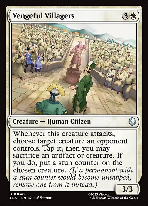 Vengeful Villagers - 40 - MTG: Avatar The Last Airbender (TLA)