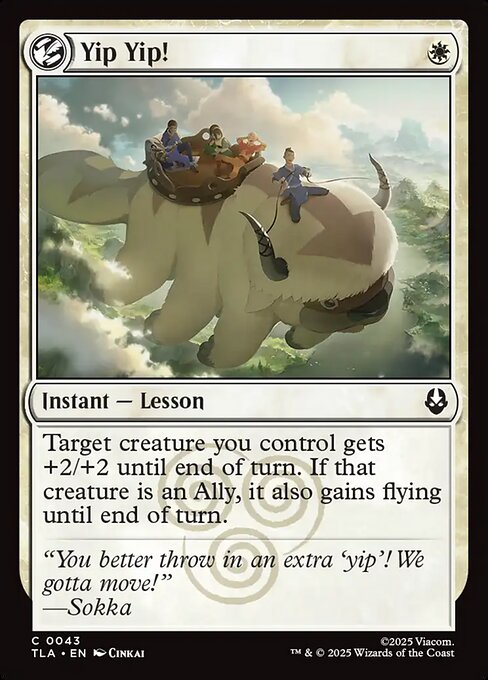 Yip Yip! - 43 - MTG: Avatar The Last Airbender (TLA)