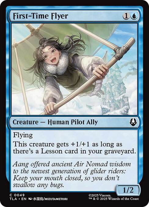 First-Time Flyer - 49 Foil - MTG: Avatar The Last Airbender (TLA)