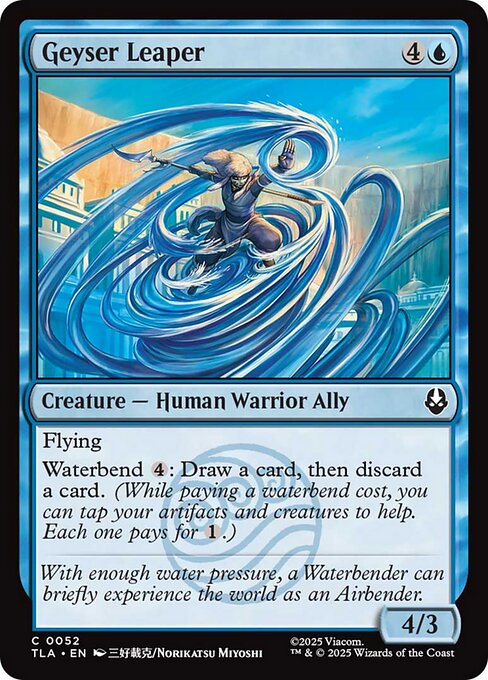 Geyser Leaper - 52 - MTG: Avatar The Last Airbender (TLA)