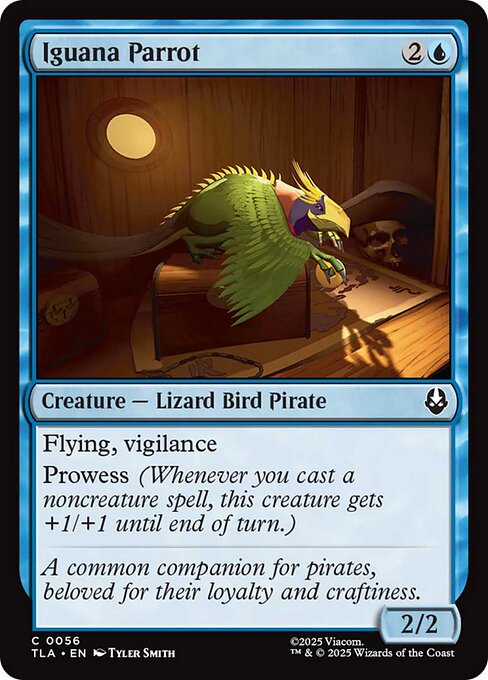 Iguana Parrot - 56 Foil - MTG: Avatar The Last Airbender (TLA)